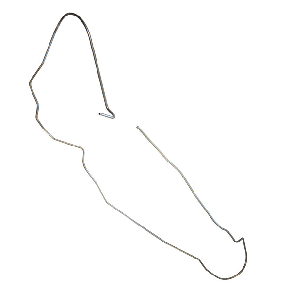 1978-80 Pontiac Grand Prix (w/Pontiac Engine) 3/8" Main Fuel Line 1pc, OE Steel