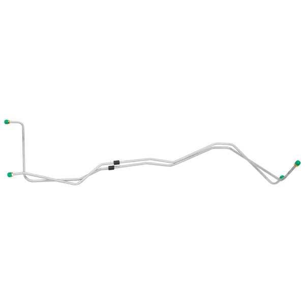 1967-68 Pontiac Grand Prix T400 3/8" Trans Cooler Lines 2pc, OE Steel