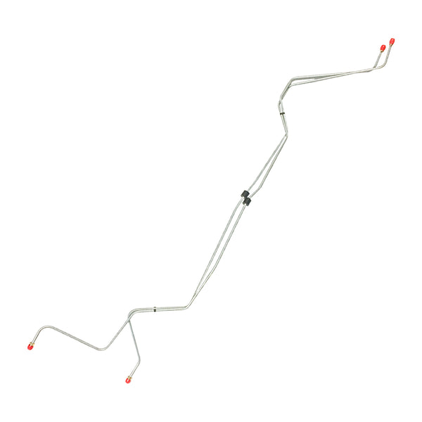 1969-72 Pontiac Grand Prix T350 5/16" Trans Cooler Lines 2pc, OE Steel