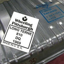 1969 GM Pittsburgh steel Gas Tank/Muffler Stencil