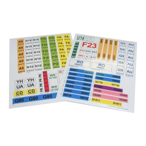 Concourse Detail Decals 1969  GTO/Judge Ram Air III Hardtop No AC