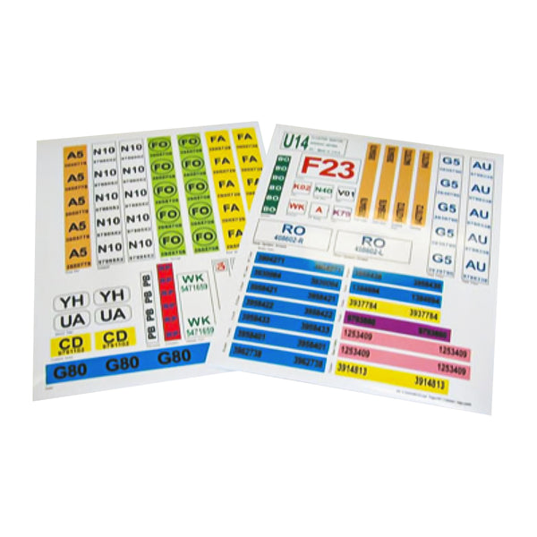 Concourse Detail Decals 1969 GTO Std 400 Convertible With AC