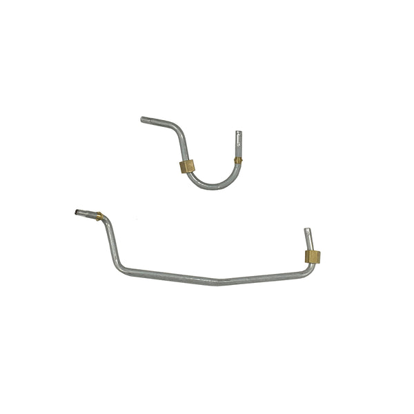 1964-65 Pontiac GTO/Tempest/LeMans 326CID 2bbl Choke Tubes 2pc, OE Steel