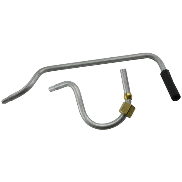 1965-66 Pontiac GTO 389CID 4bbl 1/4" Choke Tubes 2pc, OE Steel