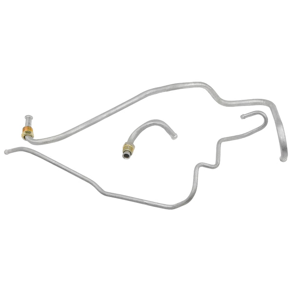 1967 Pontiac GTO Tempest LeMans 400CID-335HP HO 1/4" Return Filter, 3/8" Pump to Carb Lines 3pc, OE Steel