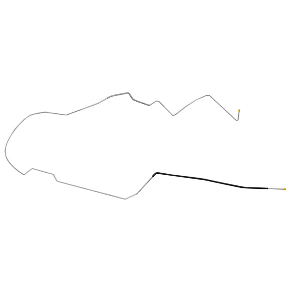 1968-69 Pontiac GTO Tempest LeMans Hardtop (DS Routing) 1/4" Fuel Return Line 1pc, OE Steel