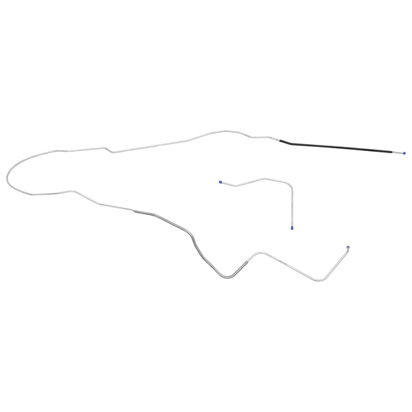 1971-72 Pontiac GTO Tempest LeMans Hardtop (PS Routing) 5/16" Fuel Vapor Lines 2pc, OE Steel
