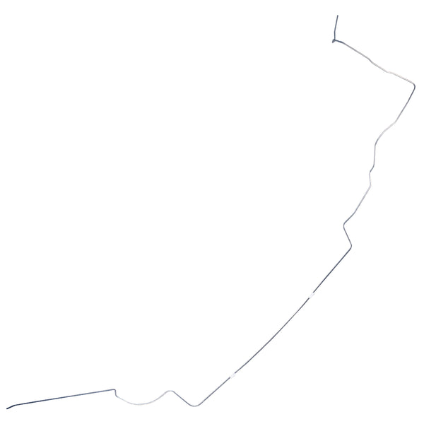 1973-77 Pontiac GTO/LeMans/Can Am 1/4" Fuel Return Line 1pc, OE Steel