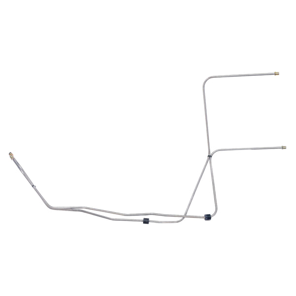 1967 Pontiac GTO Tempest LeMans T400 5/16" Trans Cooler Lines 2pc, OE Steel