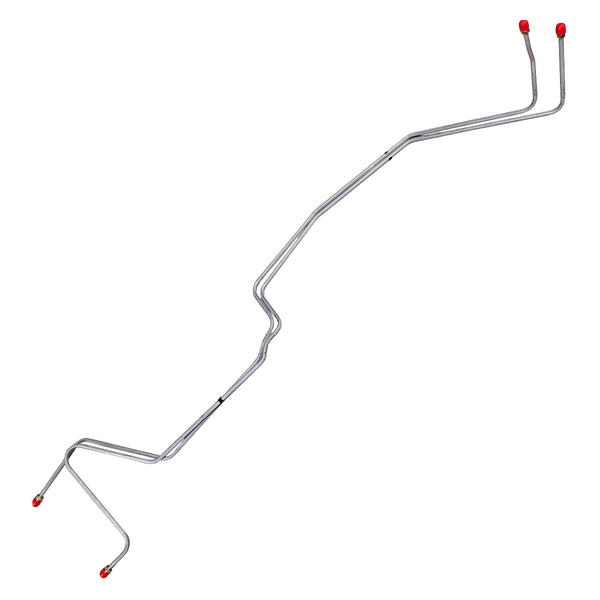 1973-77 Pontiac LeMans Can-Am, 1973 GTO T400 5/16" Trans Cooler Lines 2pc, OE Steel