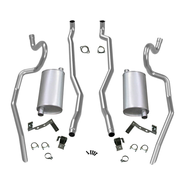 1969 Pontiac GTO Ram Air Manual Trans Oversized Exhaust Kit-2 1/2"