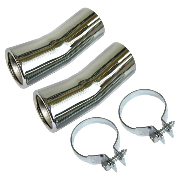 1969 Pontiac GTO Stainless Tips 2 1/2", Manual Trans