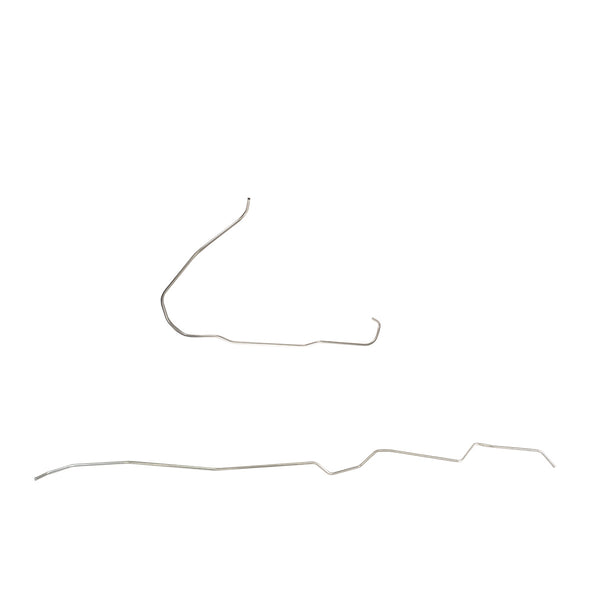 1955-56 Pontiac Fuel Pump to Wipers Line V8, 2bbl, OE Steel