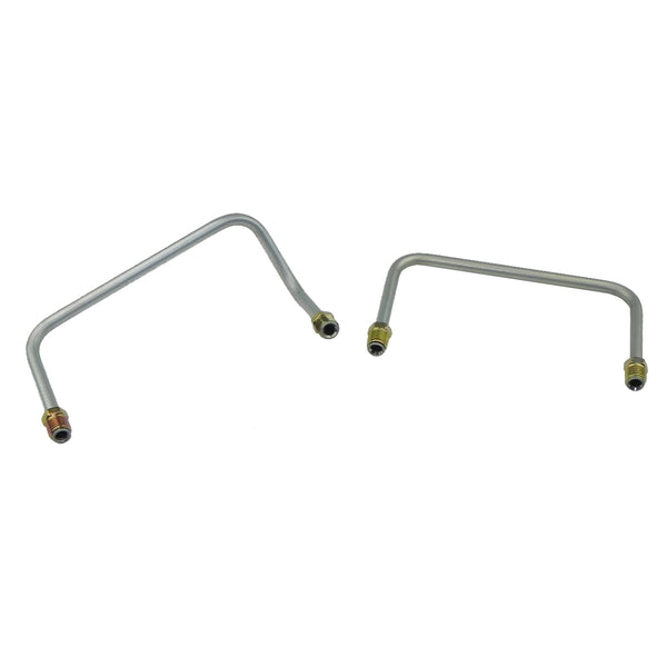 1957 Pontiac 347CID Tri-Power 5/16" Carb Lines 2pc, OE Steel