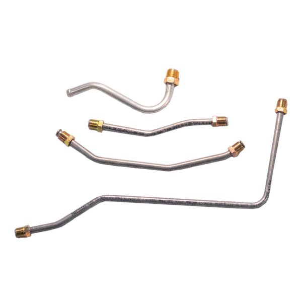 1958 Pontiac 370CID Tri-Power 3/8", 5/16" Carb Lines 4pc, OE Steel