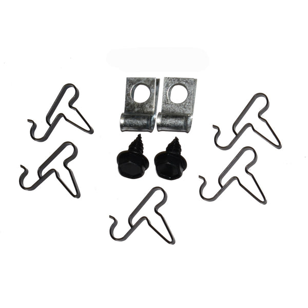 1941-48 Pontiac Fuel Line Clips 5/16" 7pc
