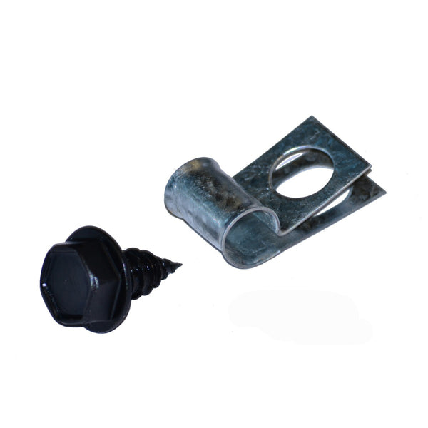 1965 Pontiac Fuel Line Clips 3/8" No Return 2pc