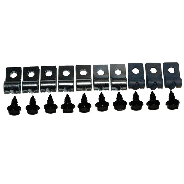 1977-86 Pontiac Fuel Line Clips 3/8" No Return 20pc