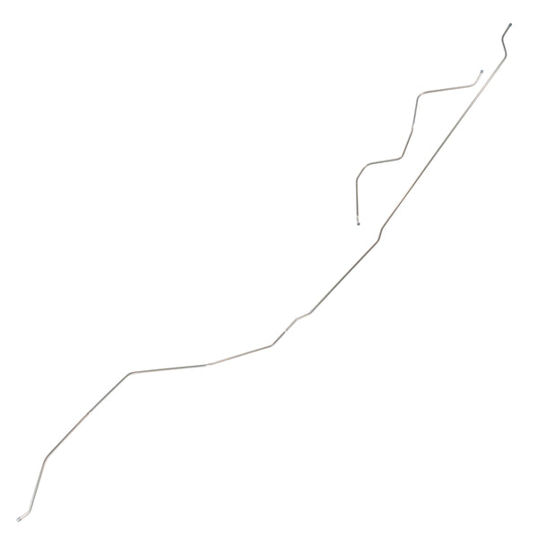 1958 Pontiac Chieftain/Bonneville 122" WB Tank to Pump 3/8" Main Fuel Lines 2pc, OE Steel