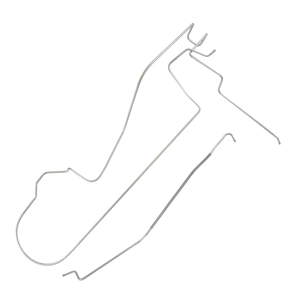 1976-80 Plymouth Road Runner/Volare Main Fuel Line 2pc, OE Steel