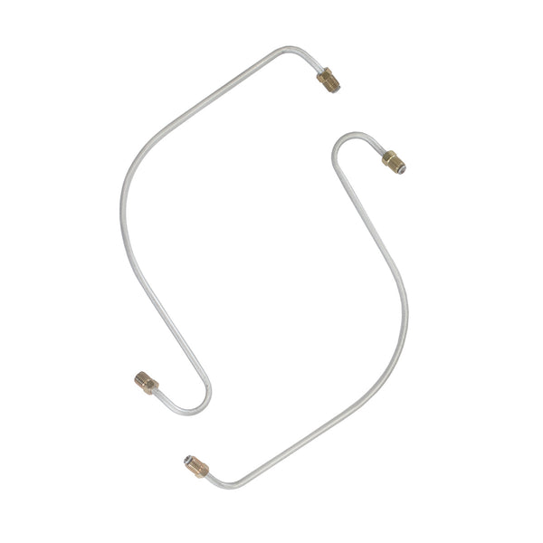 1960-61 Plymouth Savoy/Belvedere/Fury Wheel Drum Lines 2pc, OE Steel