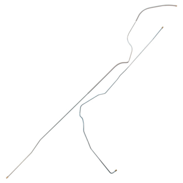 1937 Plymouth P-4 Business Coupe 112" WB Main Fuel Lines, 2pc, OE Steel