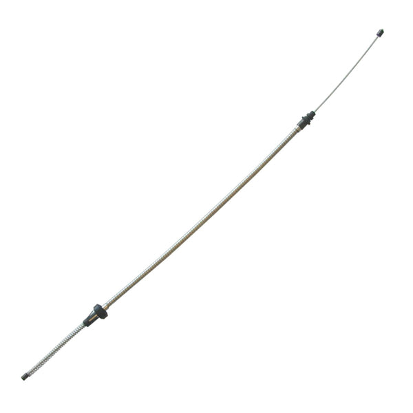 1967-74 Mopar A-Body Left Rear Parking Brake Cable Short 1pc OE Steel