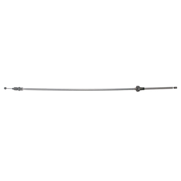 1968-70 AMC Rebel Machine Rear Parking Brake Cable, Long, 1pc, OE Steel