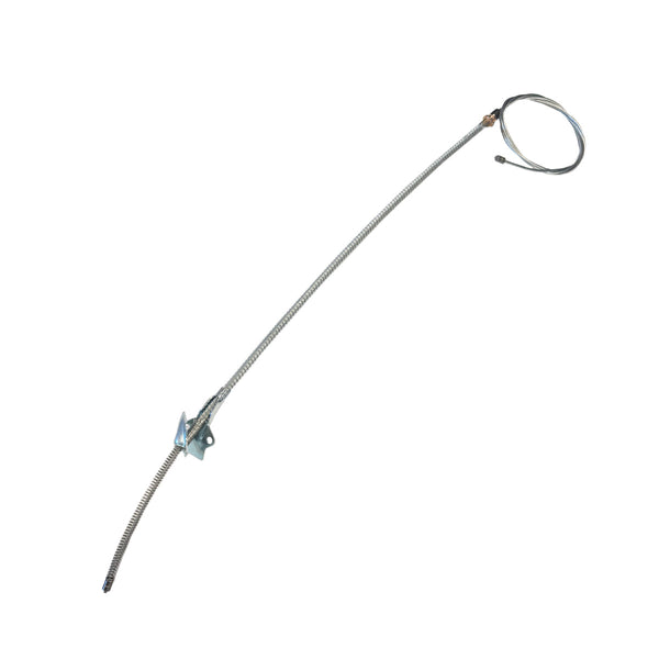 1961-62 Pontiac Bonneville Rear Parking Brake Cable (Brackets Included), OE Steel