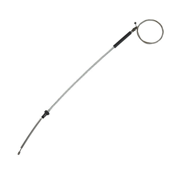 1966-67 Ford Galaxie Rear Parking Brake Cable, Short, 1pc, OE Steel