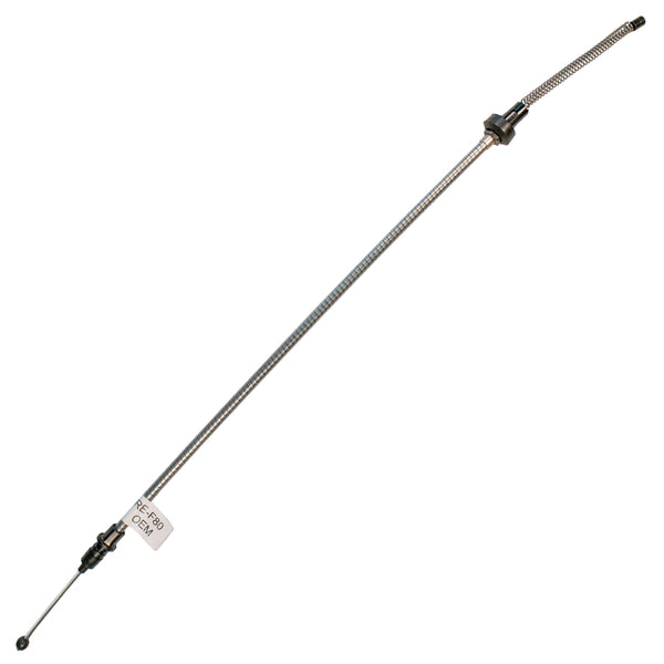 1969-71 Ford Torino Rear Parking Brake Cable, Short, OE Steel