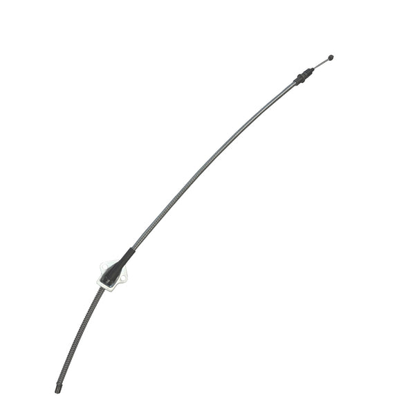 1976-77 Jeep CJ-7 Rear Parking Brake Cable, Short, 1pc, OE Steel