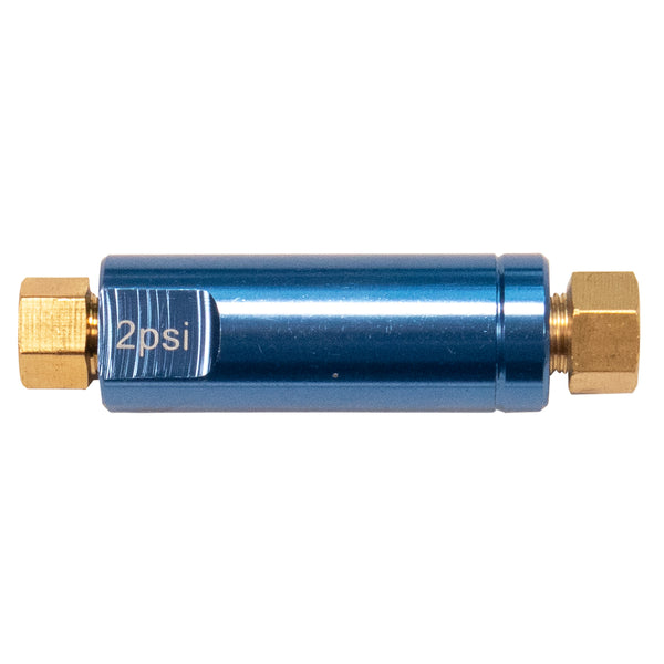 2 psi Residual Valve