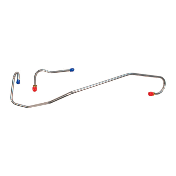 1972-74 American Motors AMX/Javelin V8 4bbl Pump to Carb Lines 2pc, Stainless