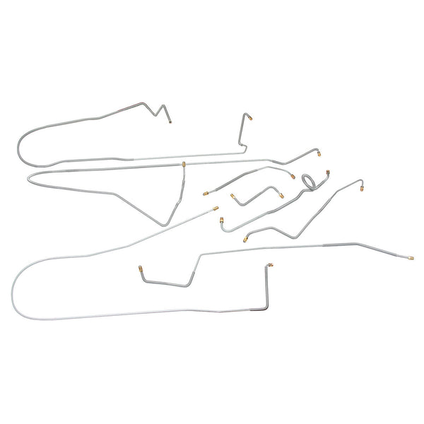 1961 Buick Electra/225 126.0" WB Power Brake Line Kit 6pc, Stainless