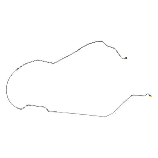 1971-72 Buick Skylark/GS Hardtop Disc (Only) 1/4" F to R Brake Line 1pc, Stainless
