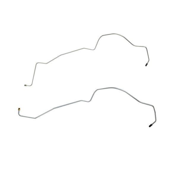 1966 Buick Skylark GS Powerglide (DS of Radiator) Trans Cooler Lines 2pc, Stainless