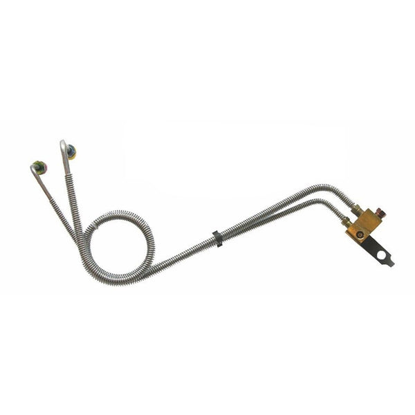 1964-65 GM A-Body Power Brake Dual Master Conversion Block & Lines Stainless