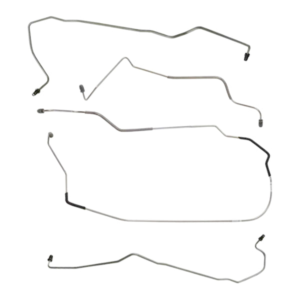 2000-05 Buick Park Avenue Four-Wheel Disc w/ ABS Front Brake Line Kit 5pc, Stainless