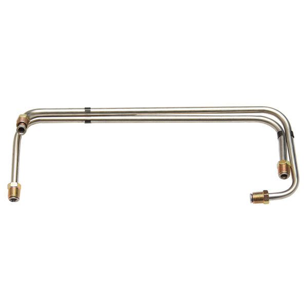 1953 Buick Super Special Roadmaster Skylark 121.5" WB Dynaflow Trans Cooler Lines 2pc, Stainless