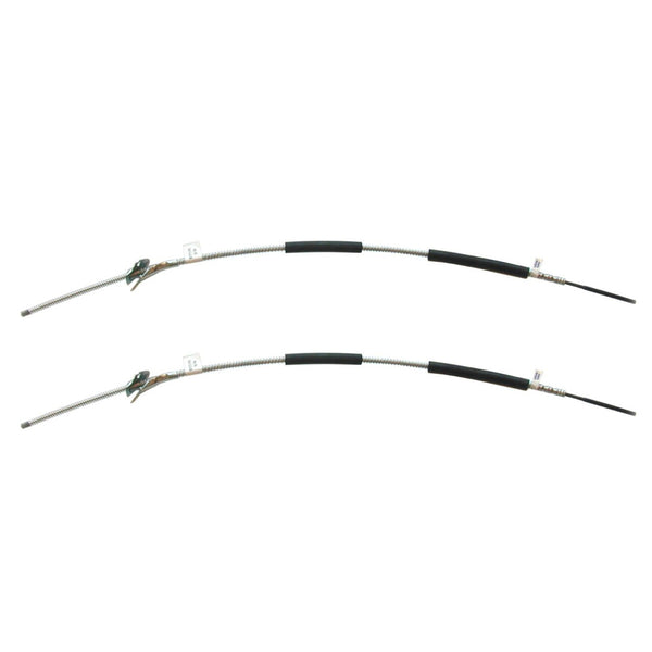 1951-54 Chevrolet GMC Truck 1/2 Ton Rear Parking Brake Cable Pair Stainless