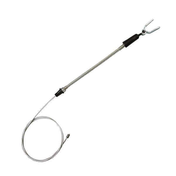 1961-62 Chevrolet GMC Truck 1/2 ton, 2wd, Rear Cable Ea. (Cables Snap into Backing Plates), Stainless