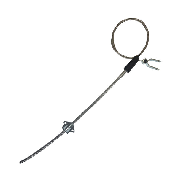 1960-62 Chevrolet GMC Truck 1/2 Ton 2wd Long Bed Rear Parking Brake Cable Bolt-On, 1pc, Stainless