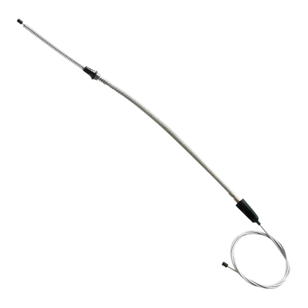 1964-65 Chevy Truck 1/2 ton, 2wd, Longbed, Rear Cable, (Snap into Backing Plate), Stainless