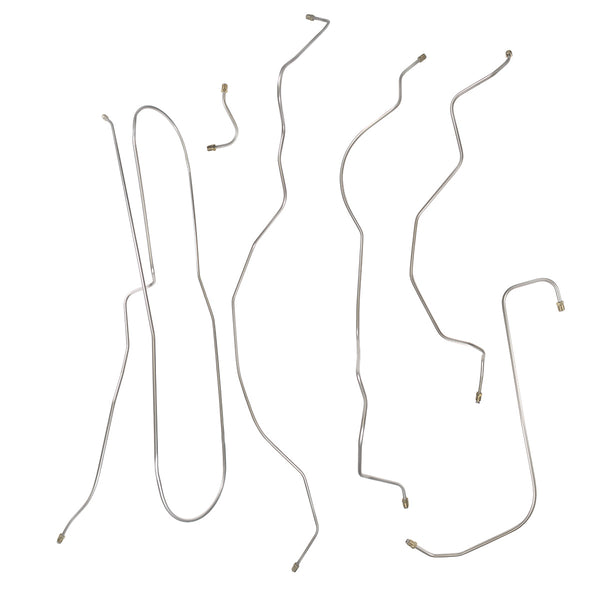 1957 Cadillac Eldorado Series 70 126  WB Power Brake Line Kit Stainless Steel