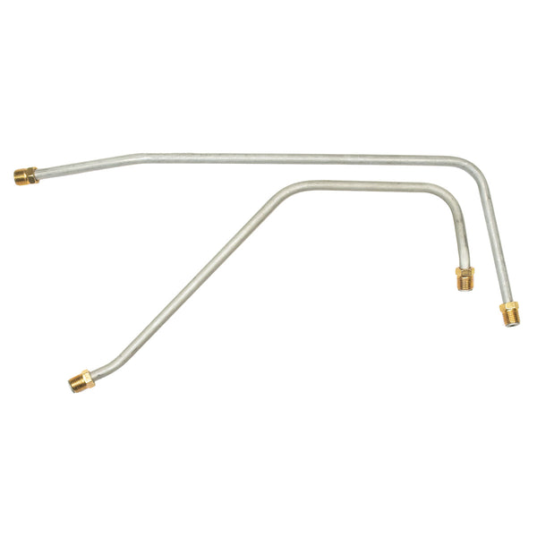 1963-65 Cadillac 429CID Carter Carb 5/16" Pump to Carb Lines 2pc, Stainless