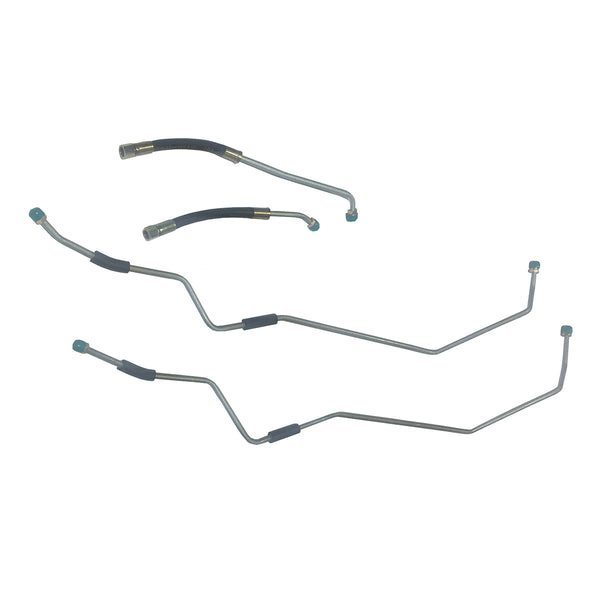 1959-60 Cadillac Without AC Trans Cooler Lines 4pc, Stainless