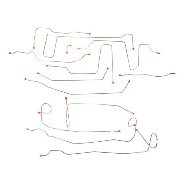 1952-53 Cadillac Eldorado Convertible Top Lines 13pc Stainless Steel