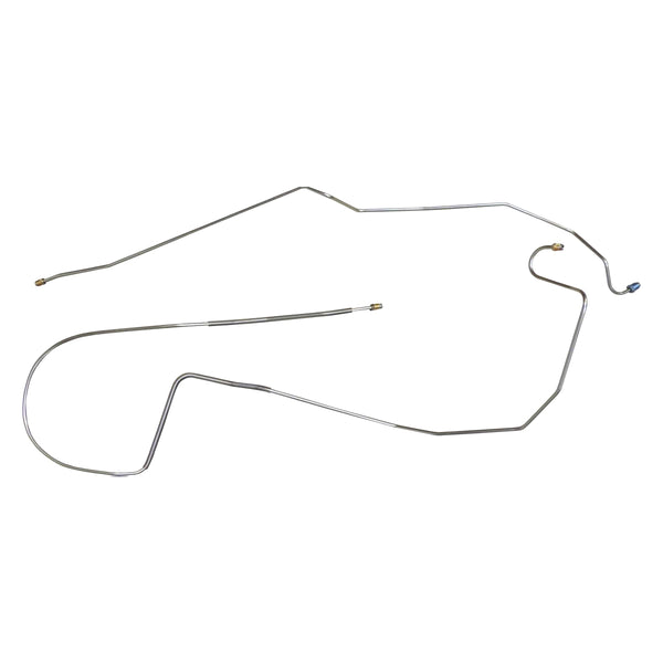 1967-69 Chevrolet Camaro Pontiac Firebird Power Disc Conversion 1/4" F to R Brake Lines 2pc, Stainless