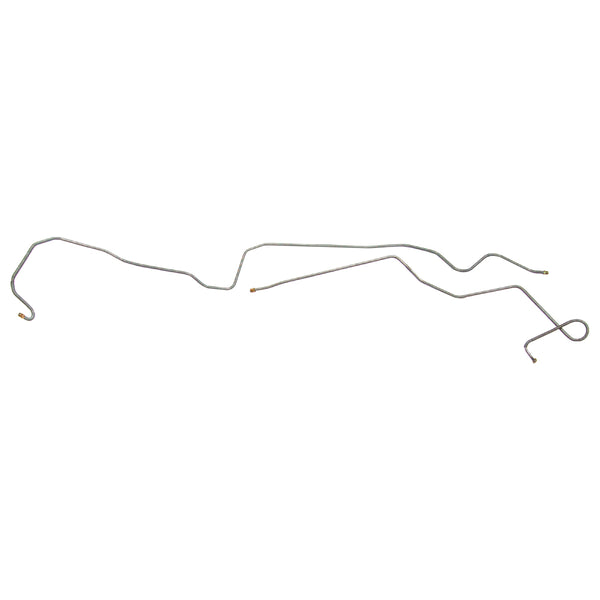 1969 Chevrolet Camaro/Firebird 1/4" Front to Rear Manual Brake Lines 2pc, Stainless